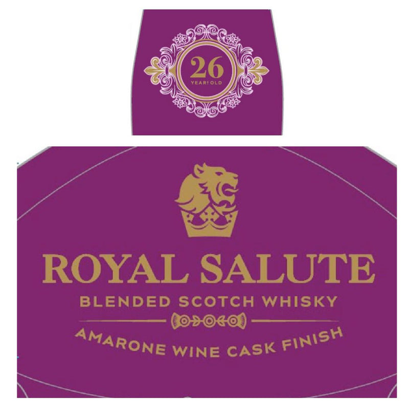 Royal Salute 26 Year Old Amarone Wine Cask Finish - Main Street Liquor