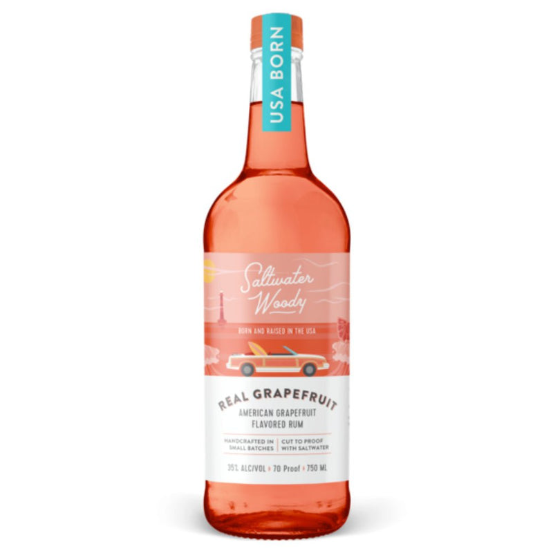 Saltwater Woody Real Grapefruit Flavored Rum - Main Street Liquor