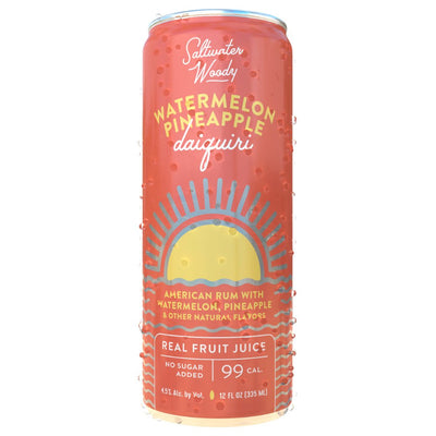 Saltwater Woody Watermelon Pineapple Daiquiri Canned Cocktail - Main Street Liquor