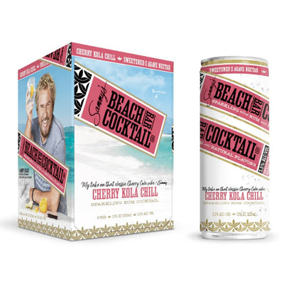 Sammy’s Beach Bar Cocktail Cherry Kola Chill 4pk - Main Street Liquor