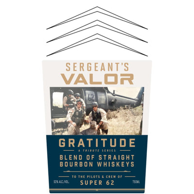 Sergeant’s Valor Gratitude Super 62 Bourbon - Main Street Liquor