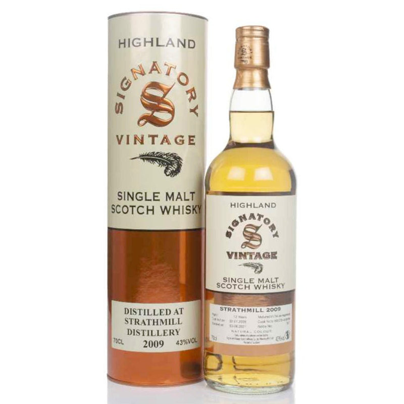 Signatory 12 Year Old Strathmill Single Malt Scotch 2009 - Main Street Liquor