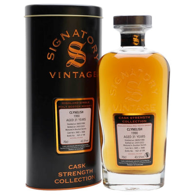 Signatory Cask Strength Collection Clynelish 31 Year Old 1990 - Main Street Liquor