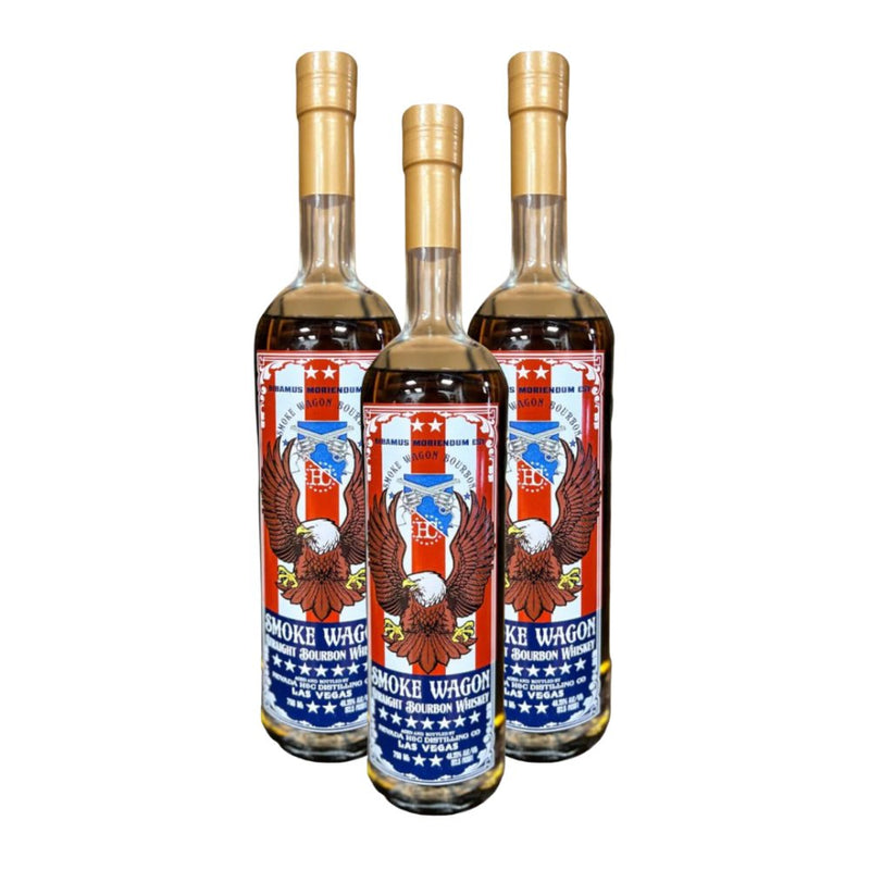 Smoke Wagon Red, White, and Blue 2024 3 Pack - Main Street Liquor