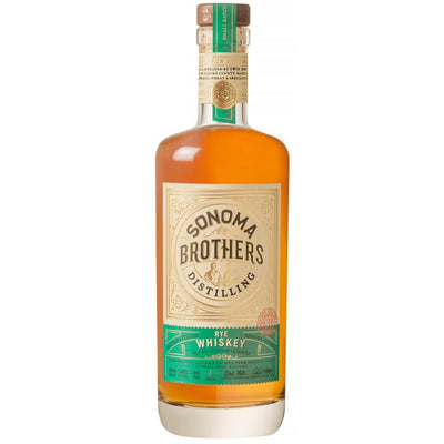 Sonoma Brothers Distilling Rye Whiskey - Main Street Liquor