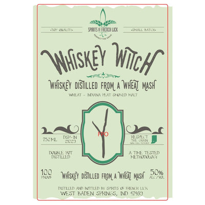 Spirits of French Lick Whiskey Witch - Main Street Liquor