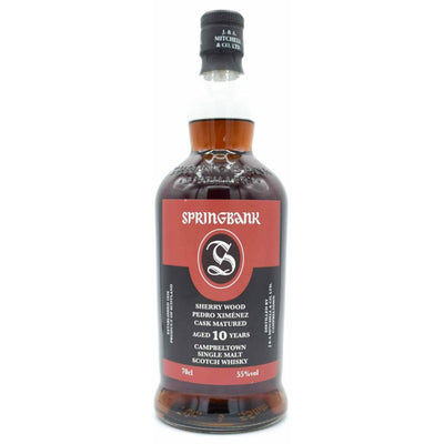 Springbank 10 Year Old Sherry PX - Main Street Liquor