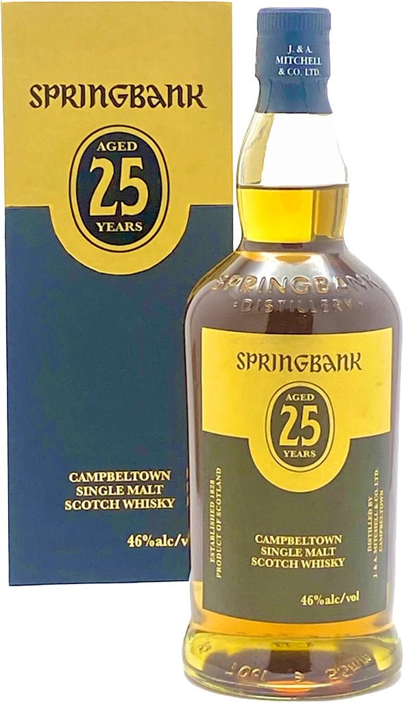 Springbank 25 Year Old Single Malt Scotch - Main Street Liquor