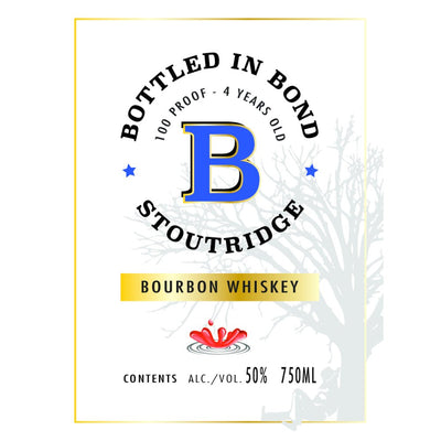 Stoutridge Bottled in Bond Bourbon Whiskey - Main Street Liquor