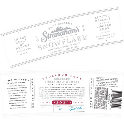 Stranahan's Snowflake 2024 Release - Main Street Liquor