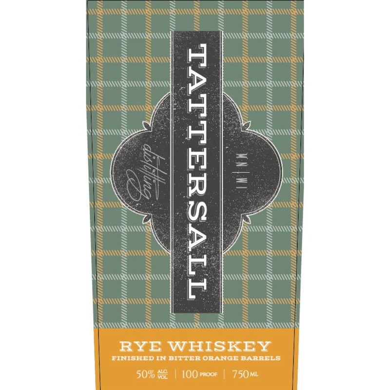 Tarrersall Rye Whiskey Finished in Bitter Orange Barrels - Main Street Liquor