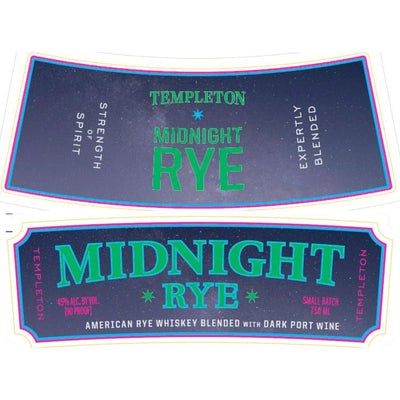 Templeton Midnight Rye - Main Street Liquor