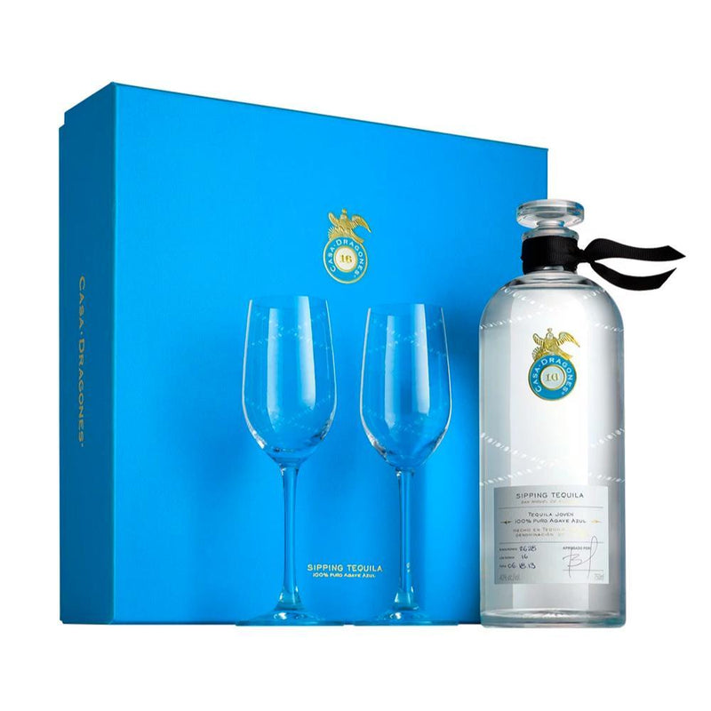 Tequila Casa Dragones Joven Gift Set - Main Street Liquor