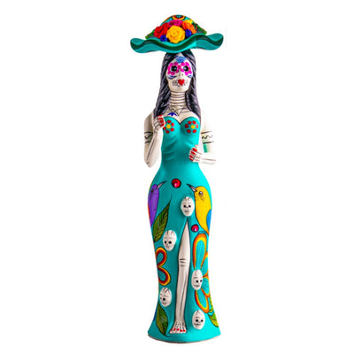 Tequila Epifania La Catrina (Teal) - Main Street Liquor