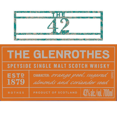 The Glenrothes 42 Year Old - Main Street Liquor