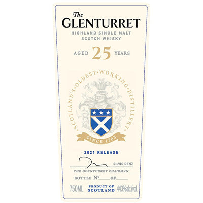 The Glenturret 25 Year Old 2021 Release - Main Street Liquor