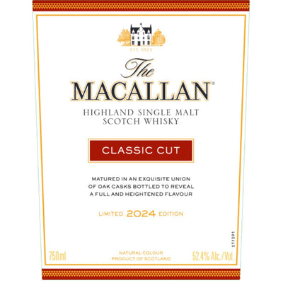 The Macallan Classic Cut 2024 Edition - Main Street Liquor