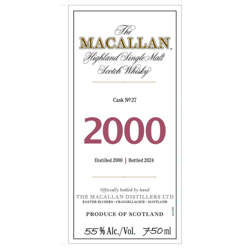 The Macallan Fine & Rare 24 Year Old 2000 - Main Street Liquor