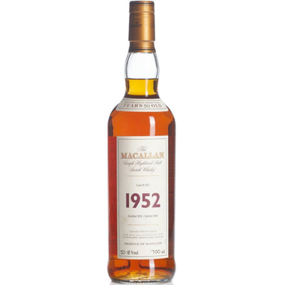 The Macallan Fine & Rare 50 Year Old 1952 - Main Street Liquor