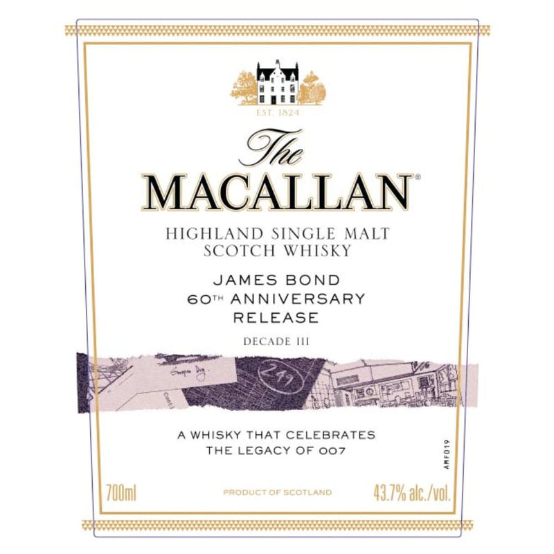 The Macallan James Bond 60th Anniversary Release Decade III - Main Street Liquor