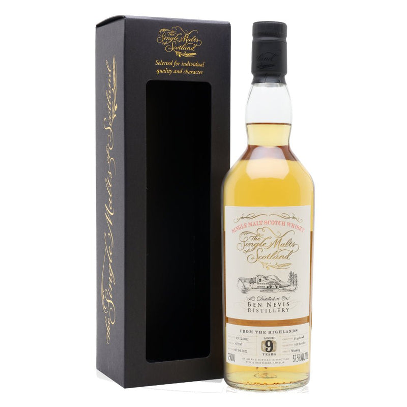 The Single Malts of Scotland 9 Year Old Ben Nevis 2012 - Main Street Liquor