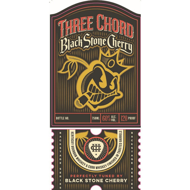 Three Chord Black Stone Cherry Whiskey - Main Street Liquor