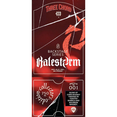 Three Chord Halestorm Blend of Corn Whiskey - Main Street Liquor