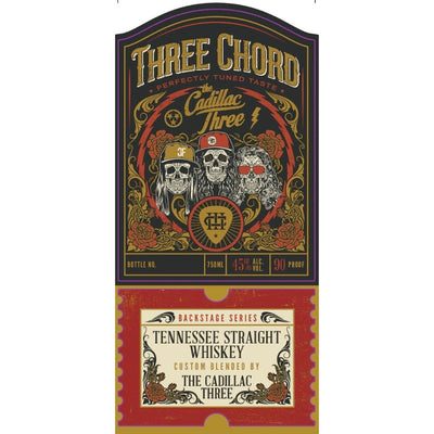 Three Chord The Cadillac Three Tennessee Straight Whiskey - Main Street Liquor