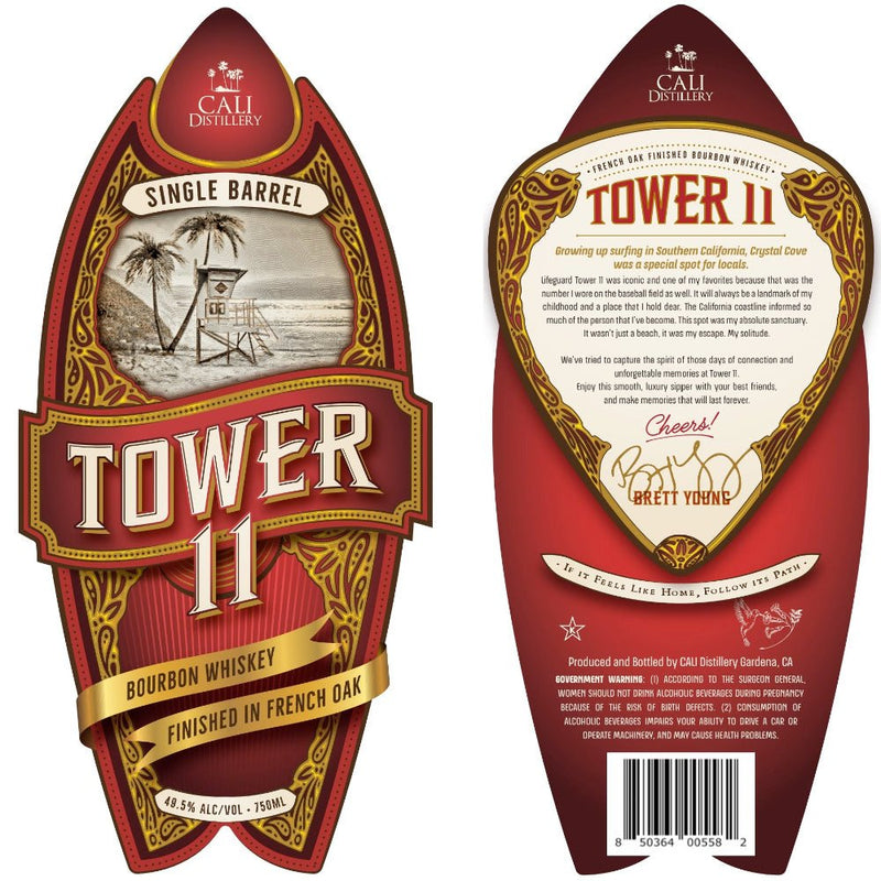 Tower 11 Bourbon by Brett Young - Main Street Liquor