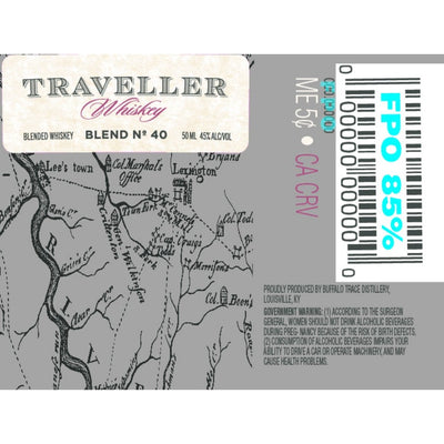 Traveller Whiskey by Chris Stapleton & Buffalo Trace 50ml - Main Street Liquor