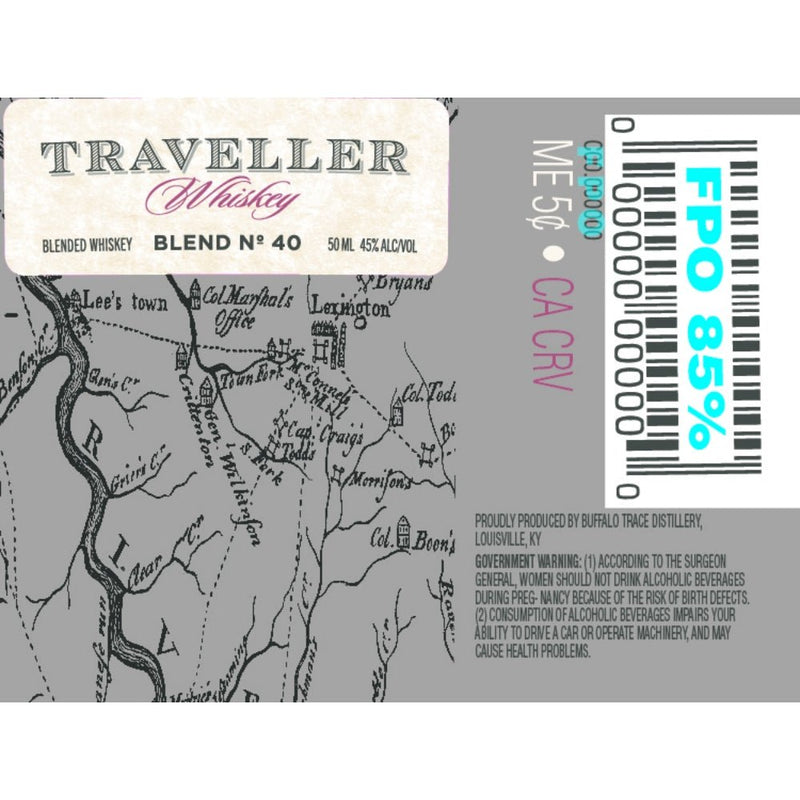 Traveller Whiskey by Chris Stapleton & Buffalo Trace 50ml - Main Street Liquor