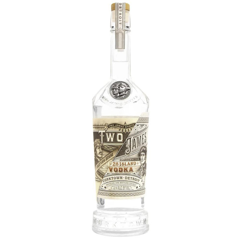 Two James 28 Island Vodka - Main Street Liquor