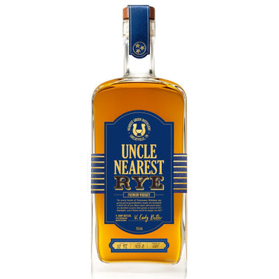 Uncle Nearest Single Barrel Rye Whiskey - Main Street Liquor