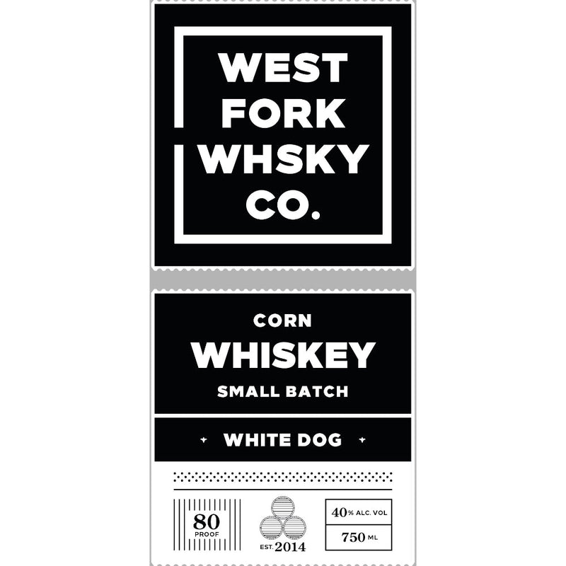 West Fork White Dog Corn Whiskey - Main Street Liquor