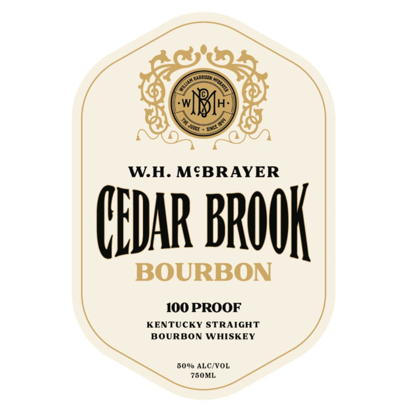 W.H. McBrayer Cedar Brook Kentucky Straight Bourbon - Main Street Liquor