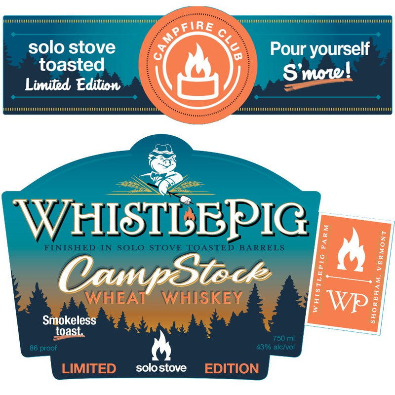 Whistlepig CampStock Solo Stove Limited Edition - Main Street Liquor