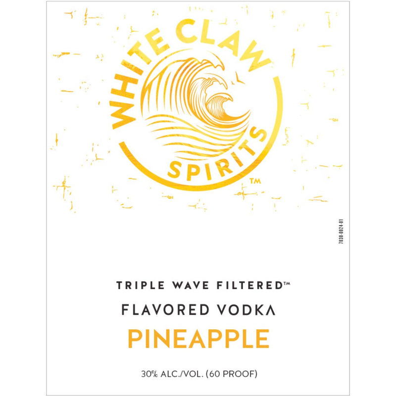 White Claw Spirits Pineapple Vodka - Main Street Liquor