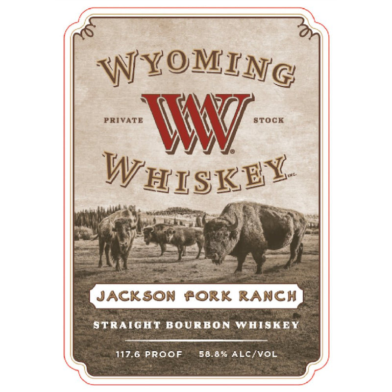 Wyoming Whiskey Jackson Fork Ranch Straight Bourbon - Main Street Liquor