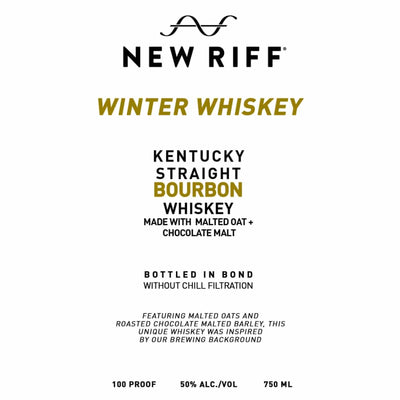 New Riff Winter Whiskey