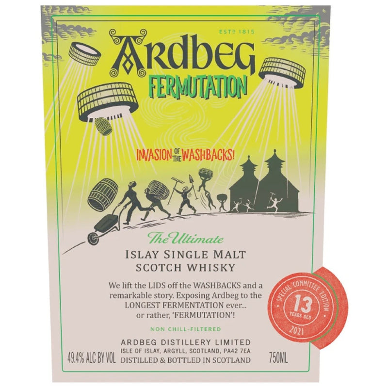 Ardbeg Fermutation Invasion Of The Washbacks!