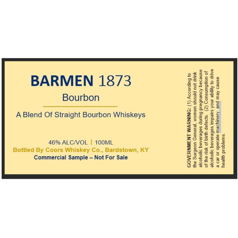 Barmen 1873 Bourbon