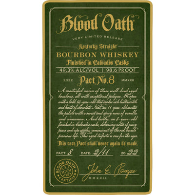 Blood Oath Pact No. 8