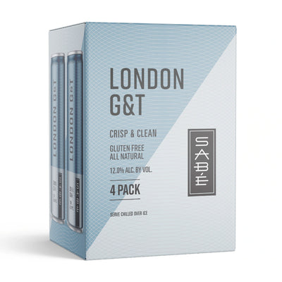 SABÉ London G&T Cocktail 4pk