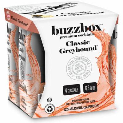 Buzzbox Classic Greyhound Cocktail 4PK