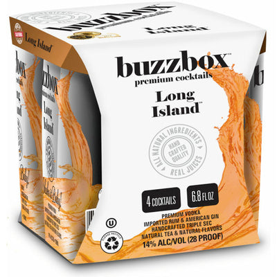 Buzzbox Long Island Cocktail 4PK