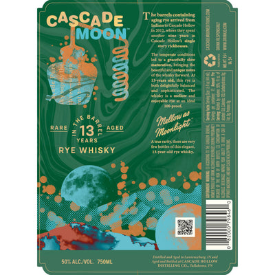 Cascade Moon 13 Year Old Rye Whisky