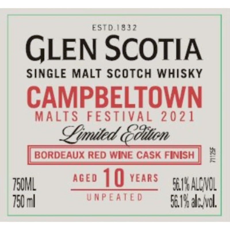 Glen Scotia Campletown Malts Festival 2021