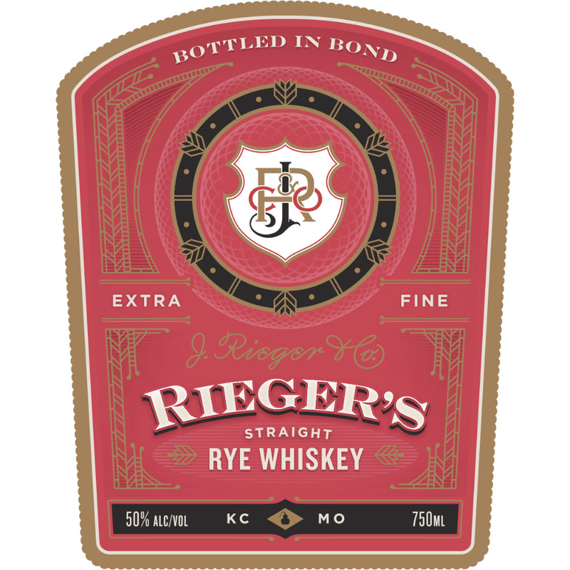 J. Rieger’s 6 Year Old Bottled in Bond Straight Rye