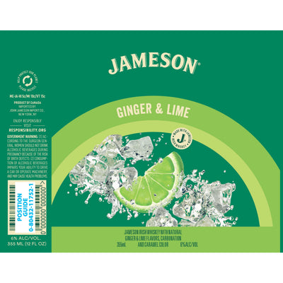 Jameson Ginger & Lime Canned Cocktail 4pk