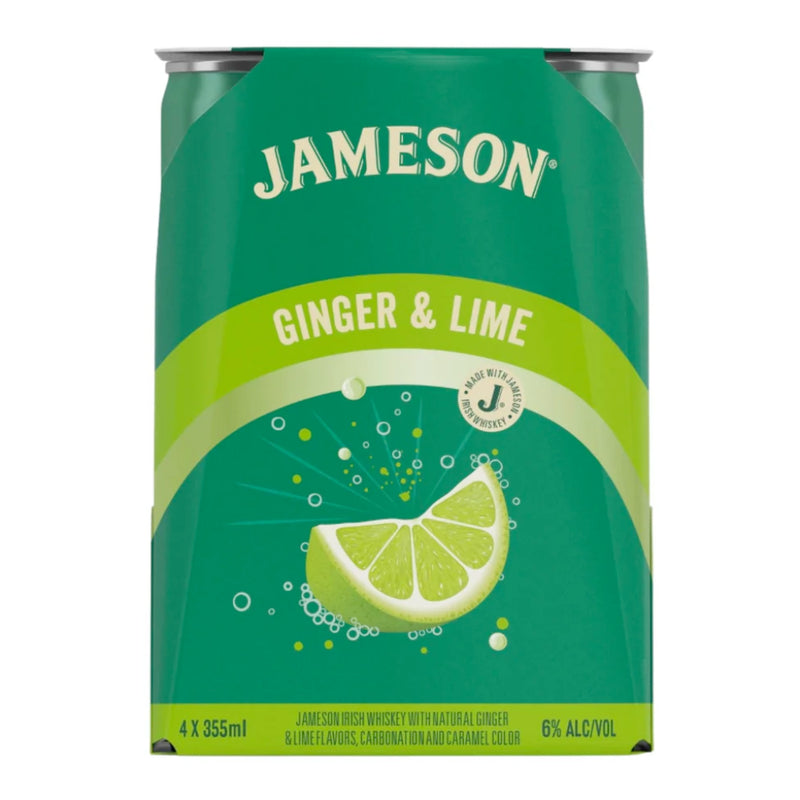 Jameson Ginger & Lime Canned Cocktail 4pk